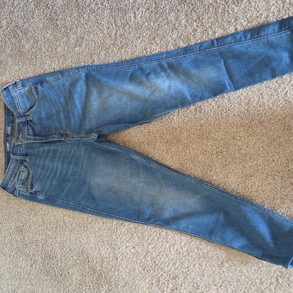 Old Navy High-Rise Super Skinny Jeans - Blue